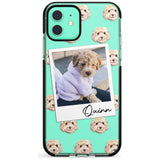 Cockapoo, Cream - Custom Dog Photo Pink Fade Impact Phone Case for iPhone 11 Pro Max