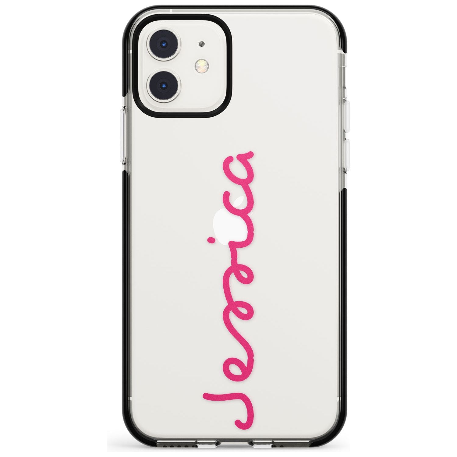 Personalised Summer Name Black Impact Phone Case for iPhone 11 Pro Max