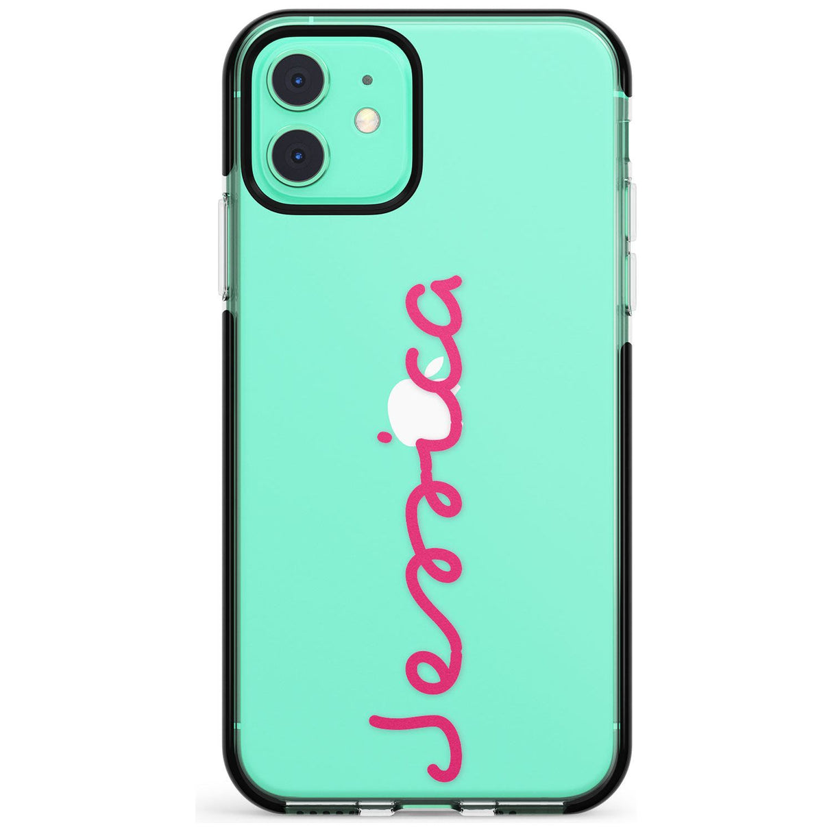 Personalised Summer Name Black Impact Phone Case for iPhone 11 Pro Max