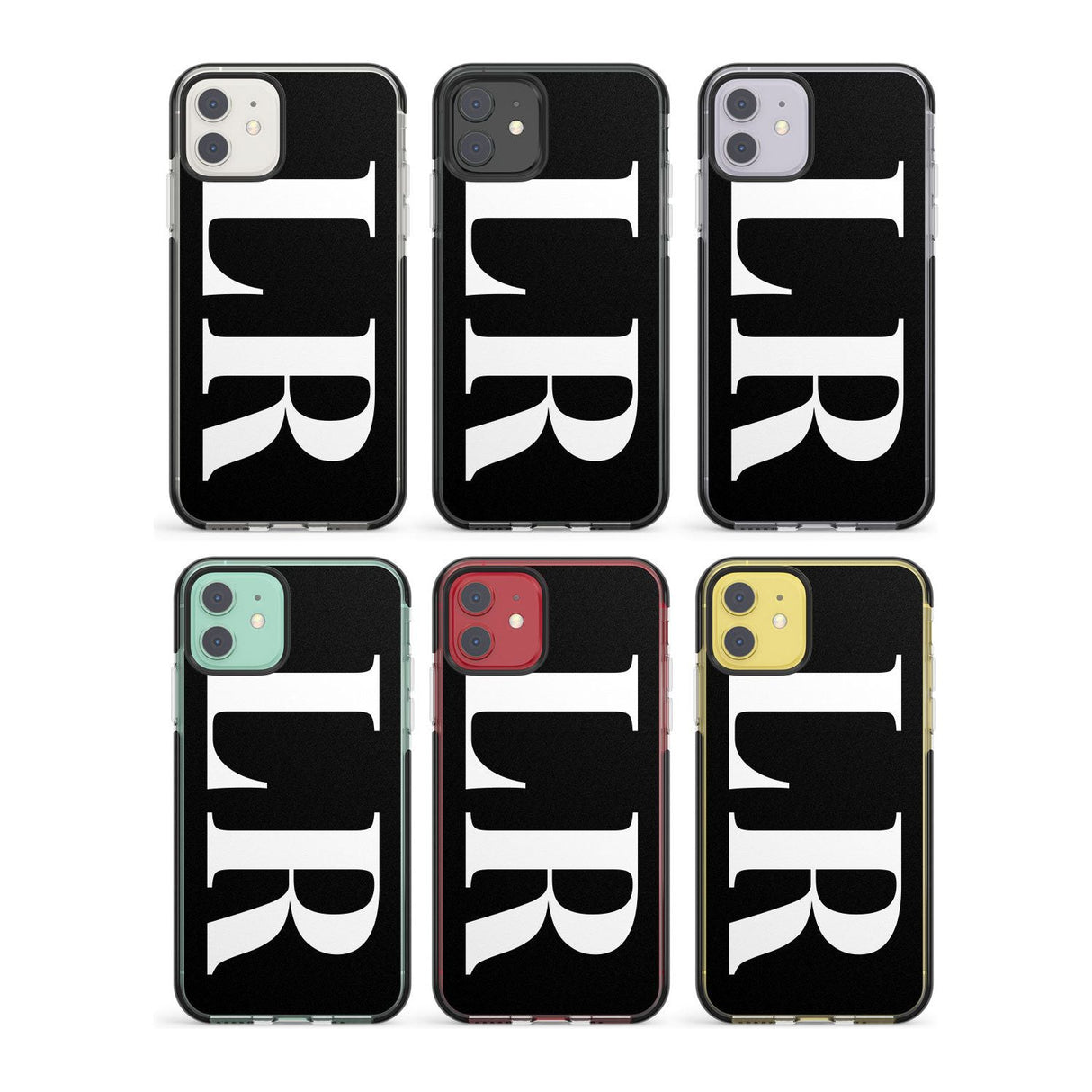 Personalised Create your own Warning Label Impact Phone Case for iPhone 11, iphone 12