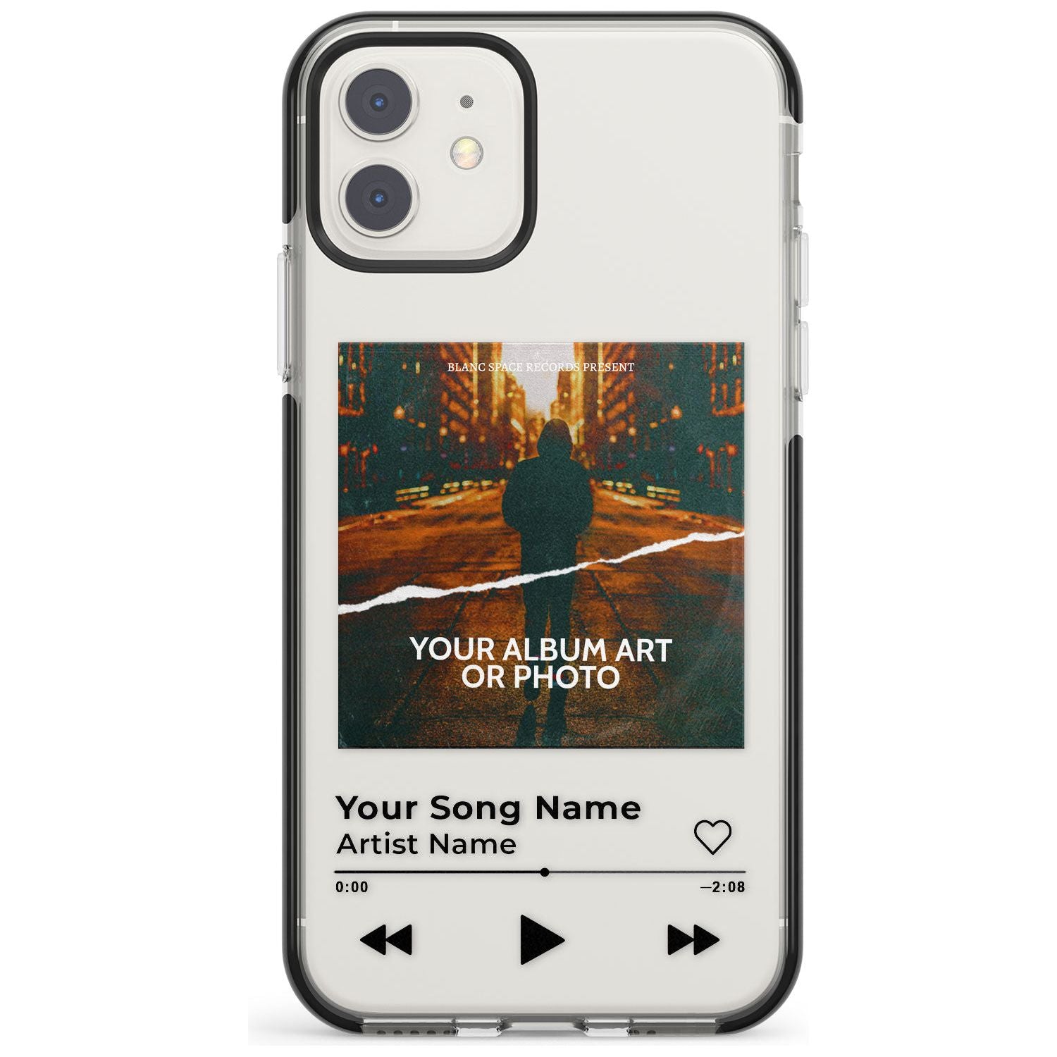 Personalised Album Art Impact Phone Case for iPhone 11, iphone 12