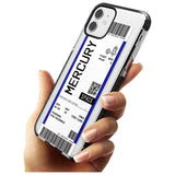 Mercury Custom Space Travel Ticket iPhone Case   Custom Phone Case - Case Warehouse