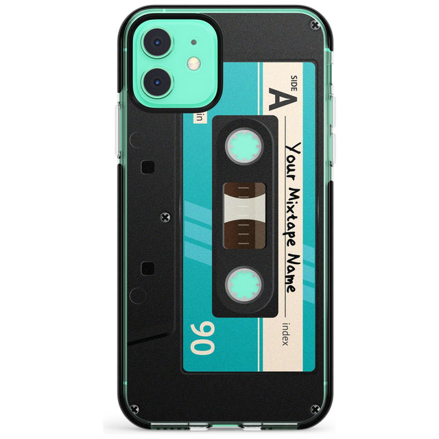 Dark Cassette Pink Fade Impact Phone Case for iPhone 11 Pro Max