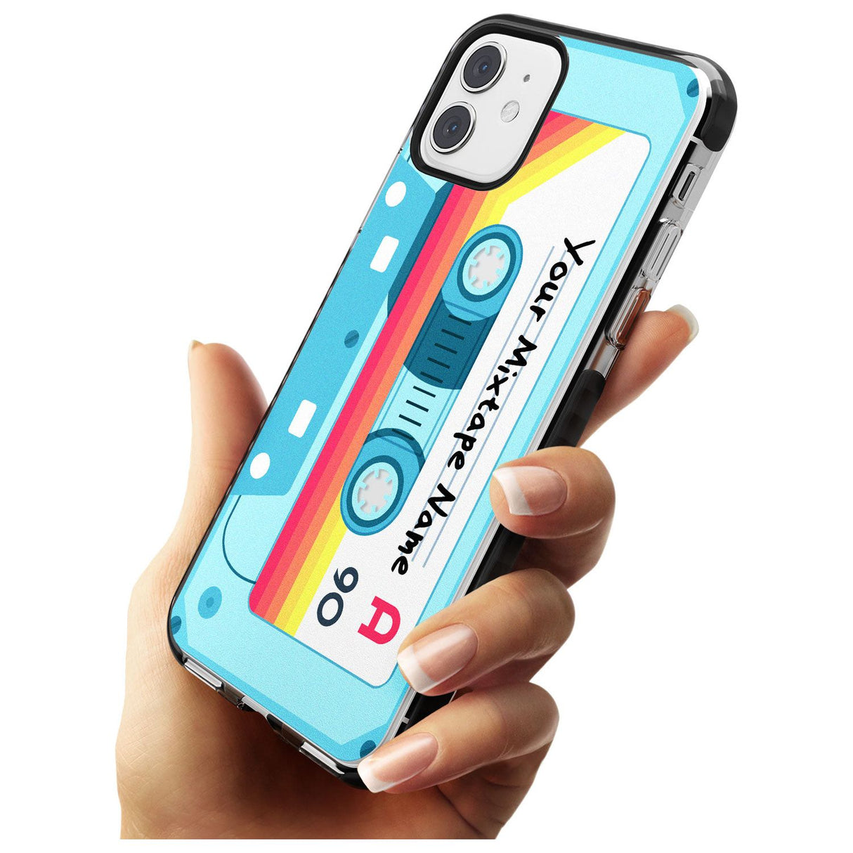 Sporty Cassette Pink Fade Impact Phone Case for iPhone 11 Pro Max