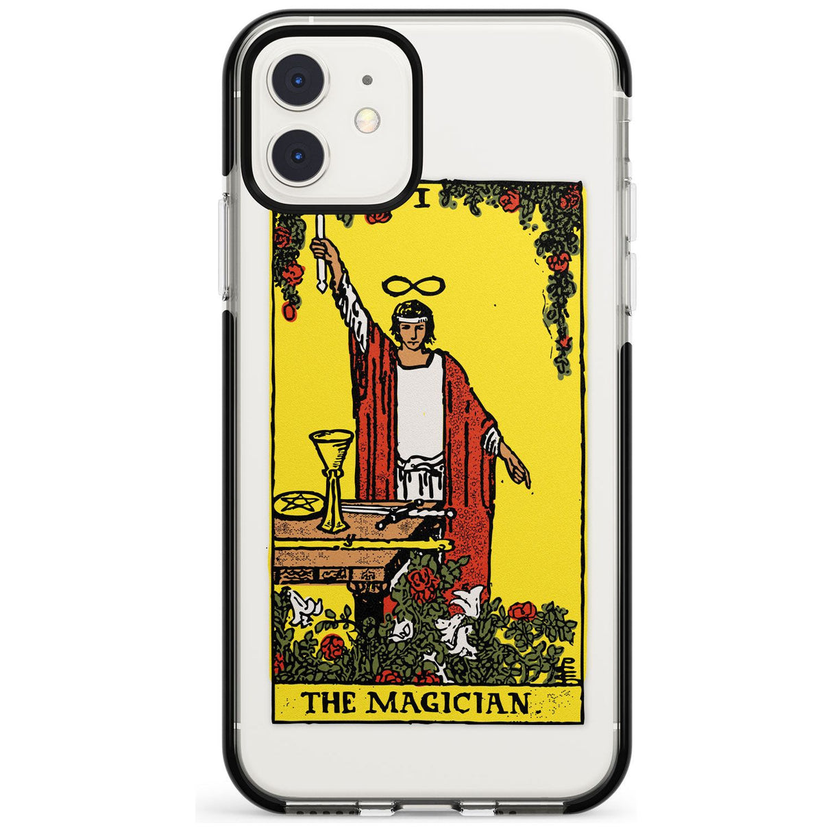 The Magician Tarot Card - Colour Pink Fade Impact Phone Case for iPhone 11 Pro Max