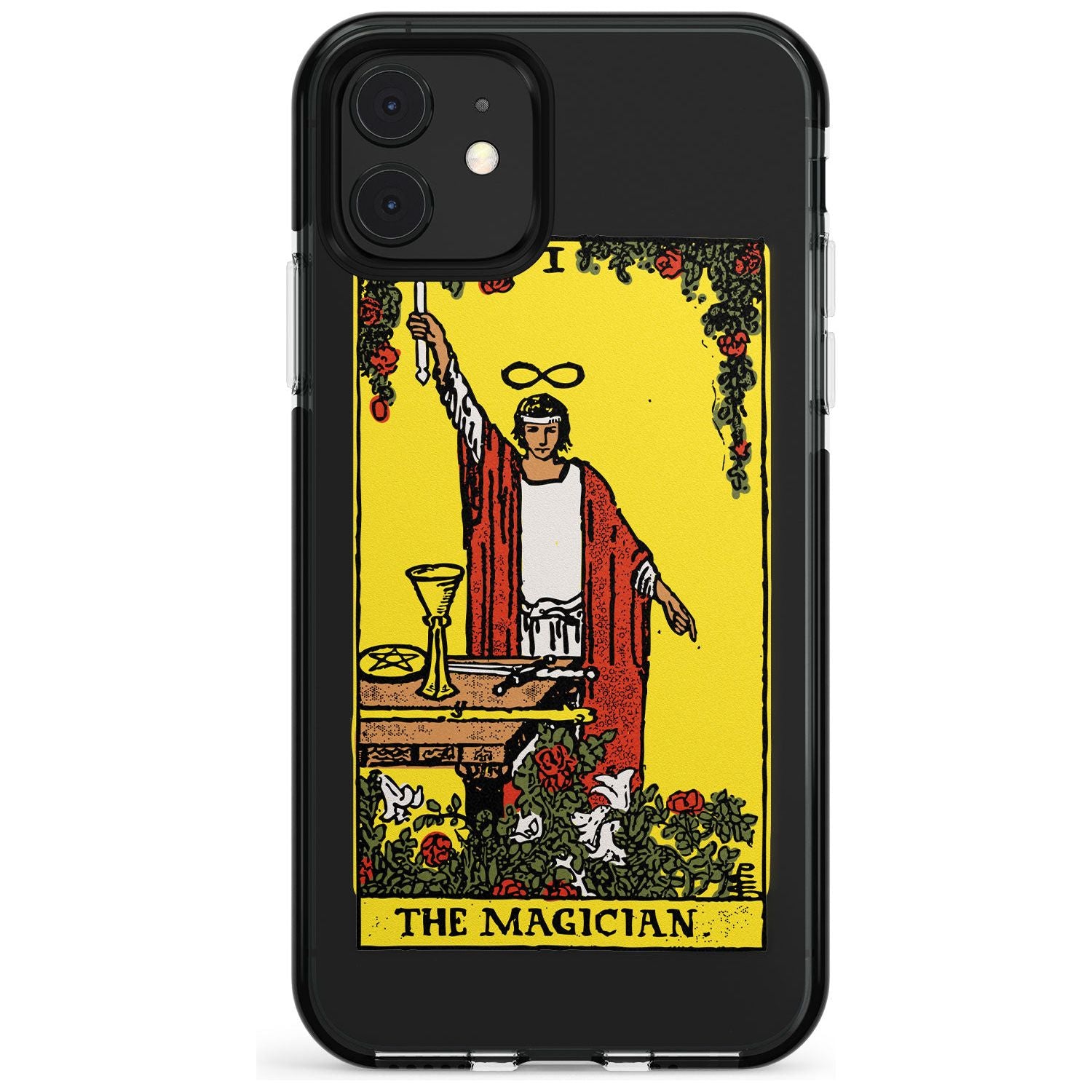 The Magician Tarot Card - Colour Pink Fade Impact Phone Case for iPhone 11 Pro Max