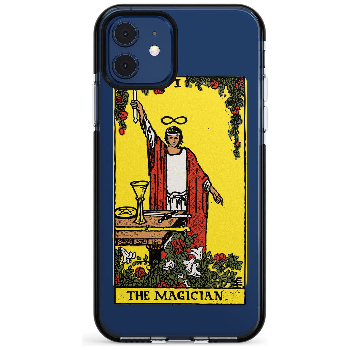 The Magician Tarot Card - Colour Pink Fade Impact Phone Case for iPhone 11 Pro Max