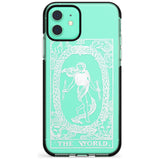 The World Tarot Card - White Transparent Pink Fade Impact Phone Case for iPhone 11 Pro Max