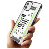 Tenerife Boarding Pass iPhone Case   Custom Phone Case - Case Warehouse