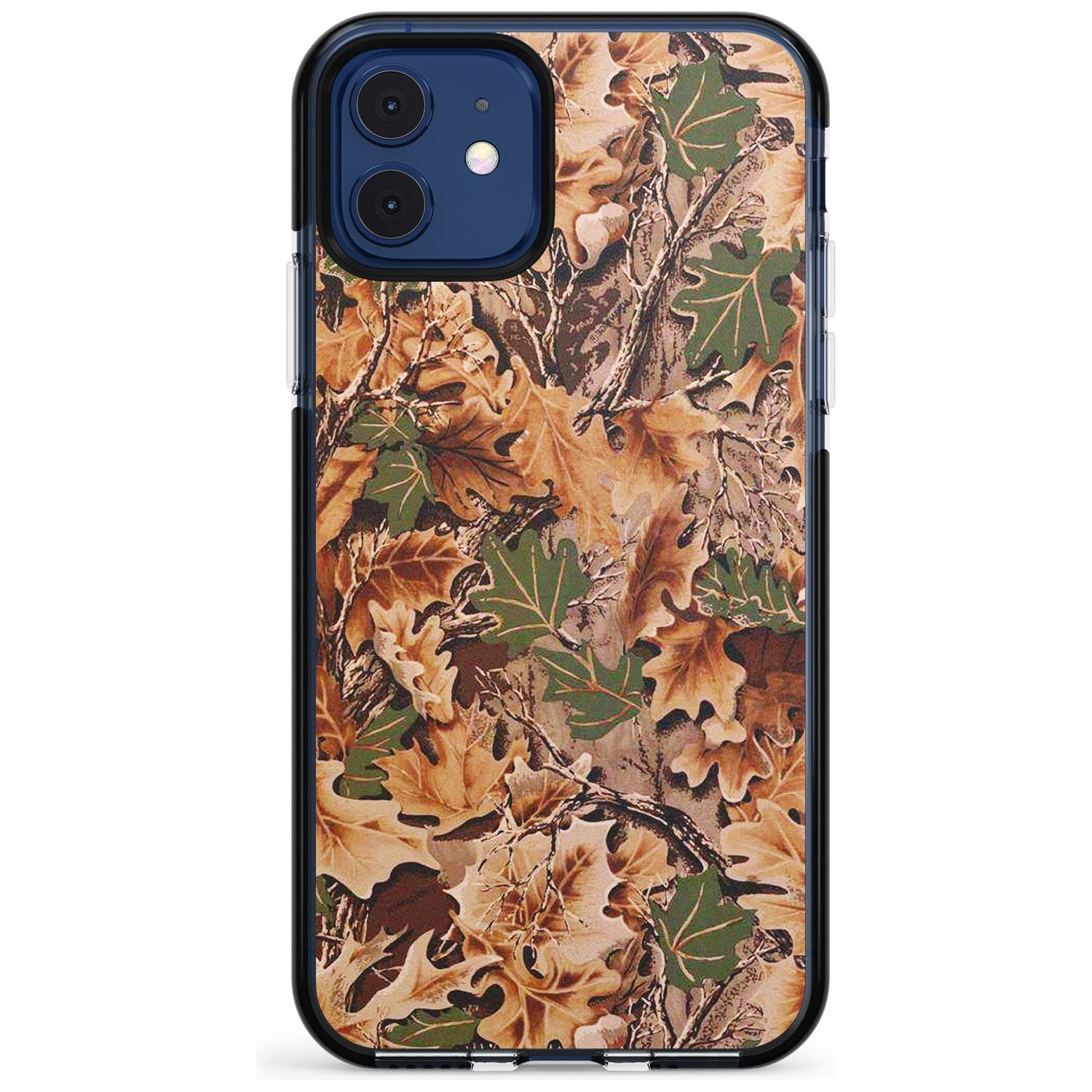 Leaves Camo Black Impact Phone Case for iPhone 11 Pro Max