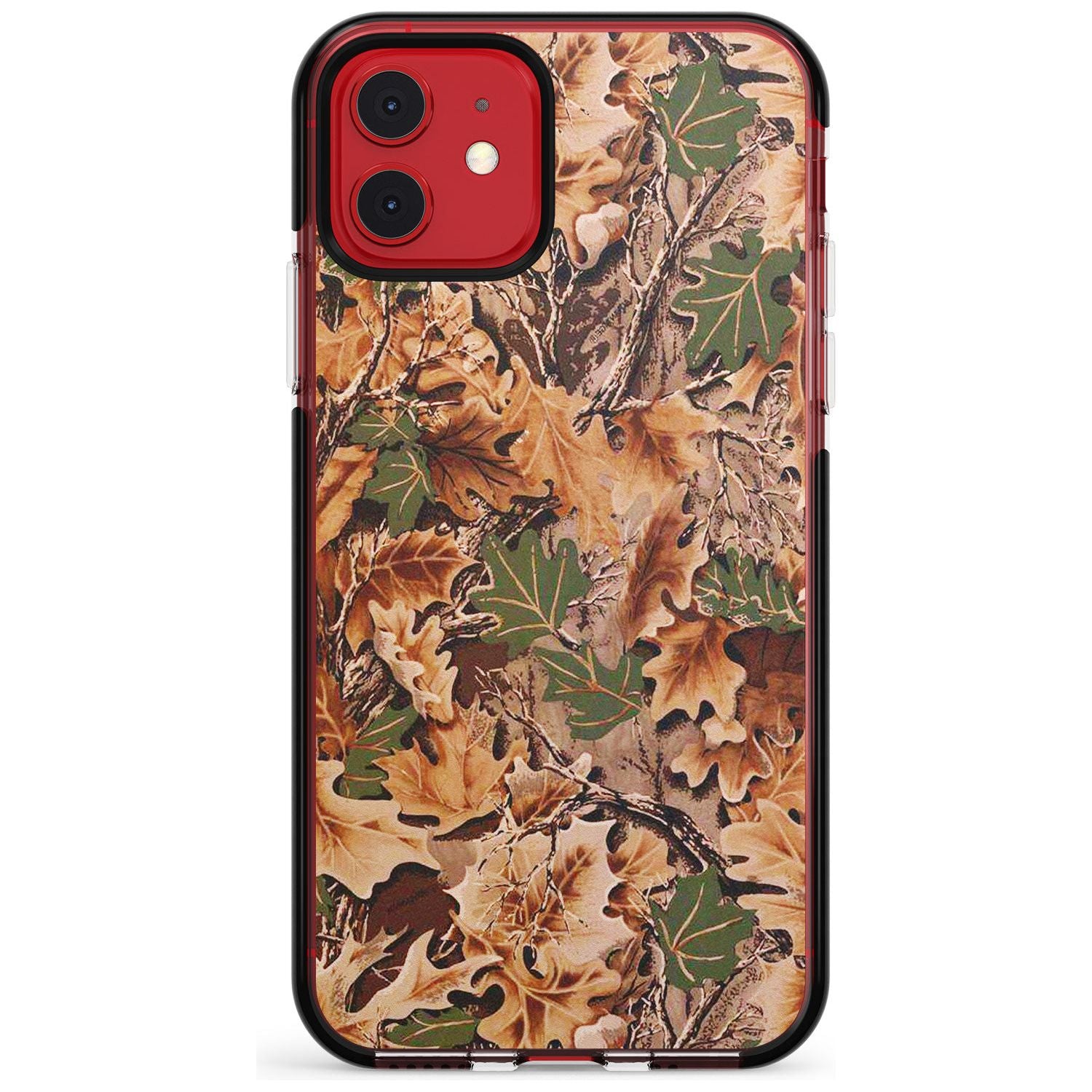 Leaves Camo Black Impact Phone Case for iPhone 11 Pro Max