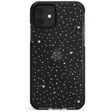 Celestial Starry Sky White Pink Fade Impact Phone Case for iPhone 11 Pro Max