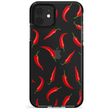 Chilly Pattern Black Impact Phone Case for iPhone 11 Pro Max