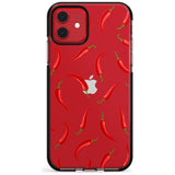 Chilly Pattern Black Impact Phone Case for iPhone 11 Pro Max