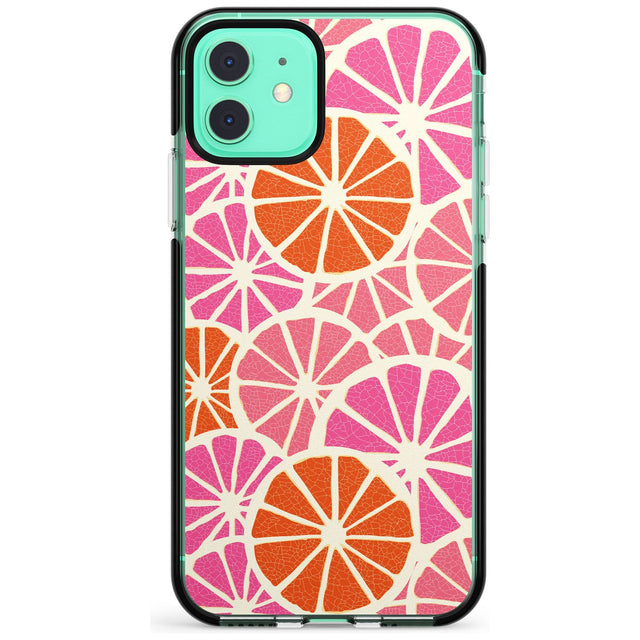 Citrus Slices Pink Fade Impact Phone Case for iPhone 11 Pro Max