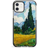 Wheat Field with Cypresses by Vincent Van Gogh Pink Fade Impact Phone Case for iPhone 11 Pro Max