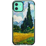 Wheat Field with Cypresses by Vincent Van Gogh Pink Fade Impact Phone Case for iPhone 11 Pro Max