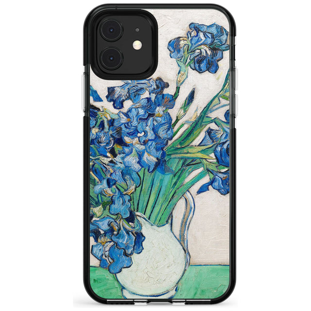 Irises by Vincent Van Gogh Pink Fade Impact Phone Case for iPhone 11 Pro Max