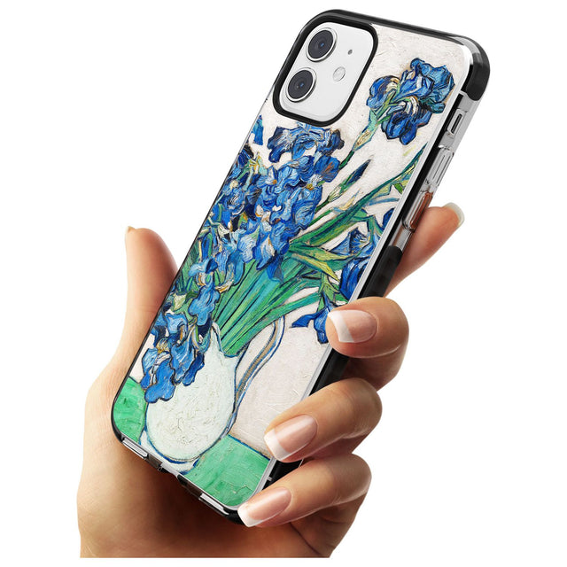 Irises by Vincent Van Gogh Pink Fade Impact Phone Case for iPhone 11 Pro Max