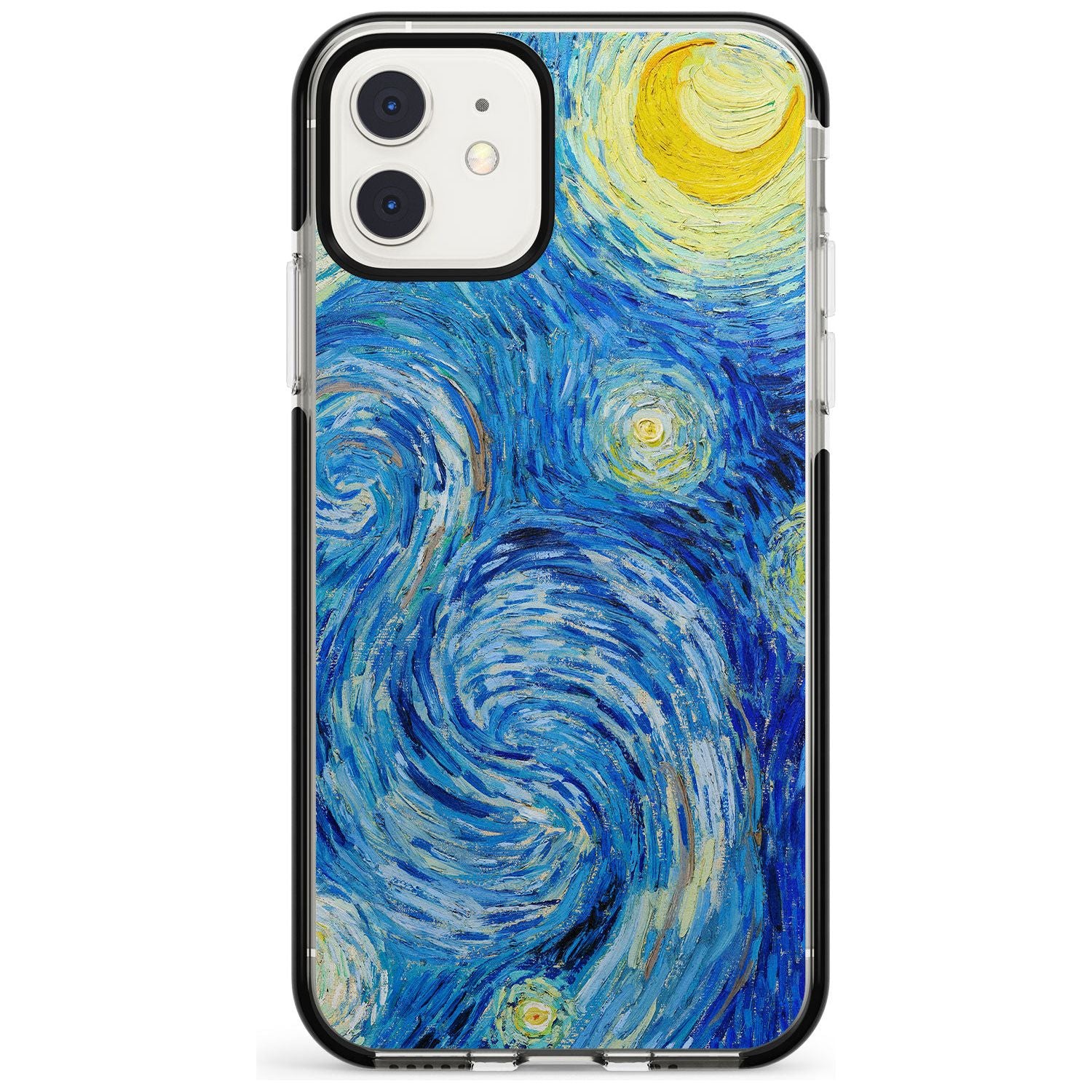 The Starry Night by Vincent Van Gogh Pink Fade Impact Phone Case for iPhone 11 Pro Max