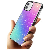 White Stars on Pastels Pink Fade Impact Phone Case for iPhone 11 Pro Max