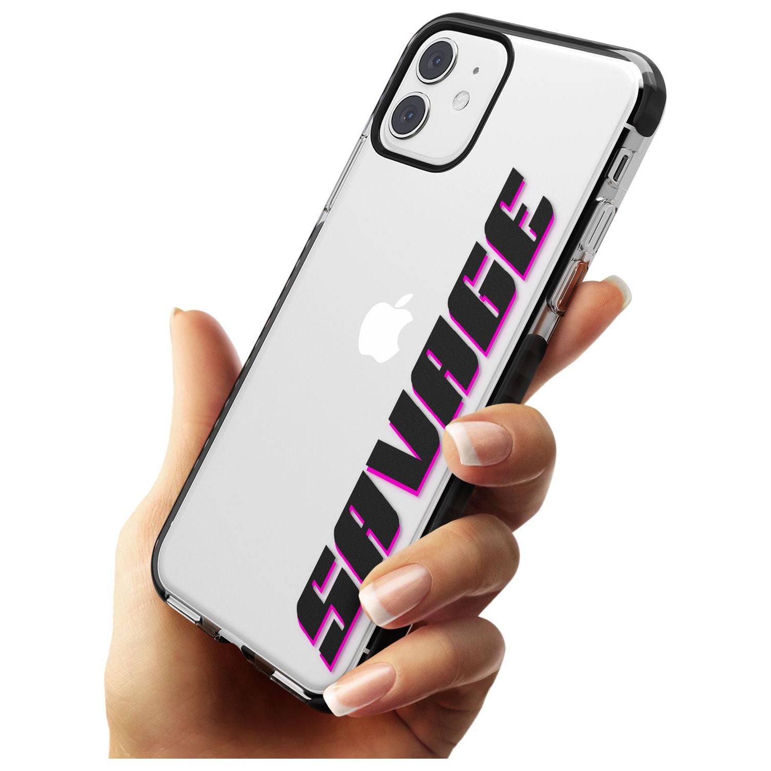 Custom Iphone Case 4C Pink Fade Impact Phone Case for iPhone 11 Pro Max