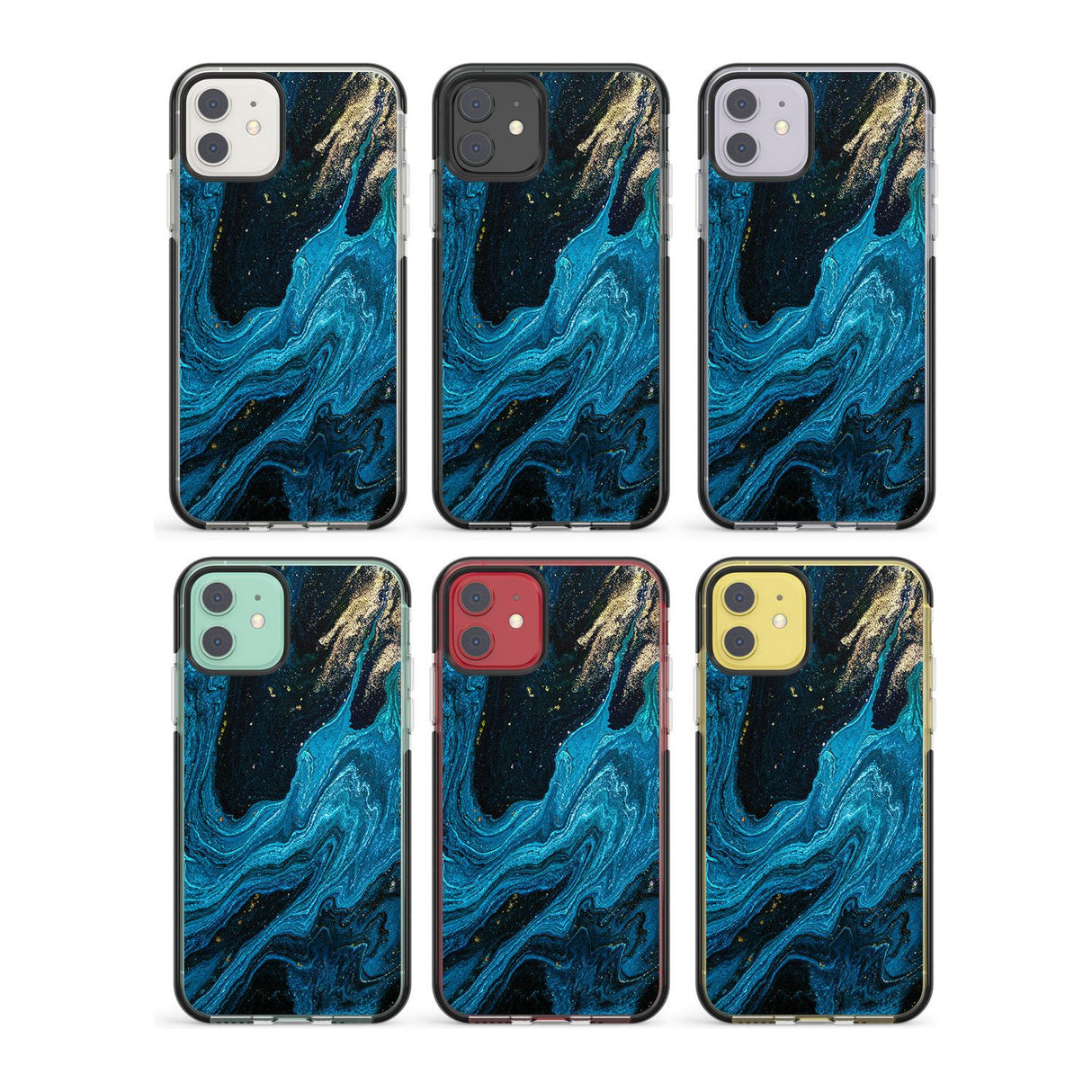 Saphire Lagoon Impact Phone Case for iPhone 11, iphone 12