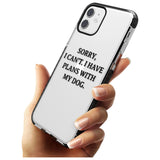 Plans with Dog Black Impact Phone Case for iPhone 11