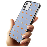 Pembroke Welsh Corgi Dog Pattern Black Impact Phone Case for iPhone 11