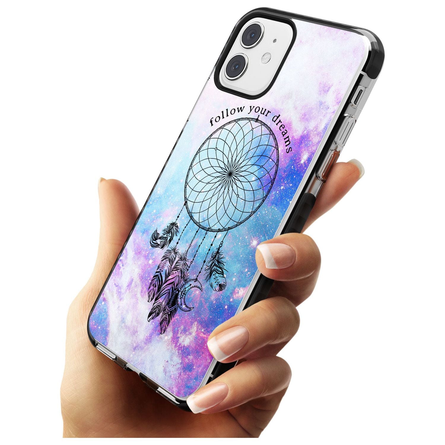 Simple Galaxy Pattern Dreamcatcher iPhone Case   Phone Case - Case Warehouse