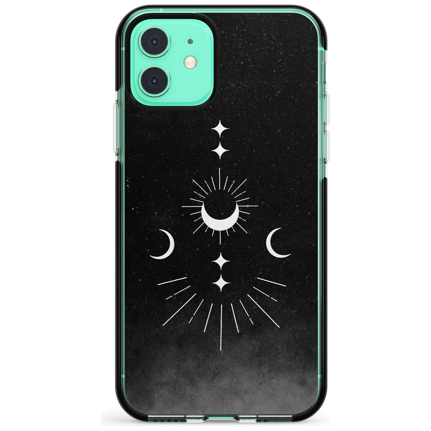 Small Moon Mandala Pink Fade Impact Phone Case for iPhone 11 Pro Max