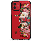 Floral Snake Pink Fade Impact Phone Case for iPhone 11 Pro Max