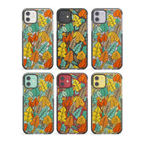 Abstract Leaves Impact Phone Case for iPhone 11, iphone 12