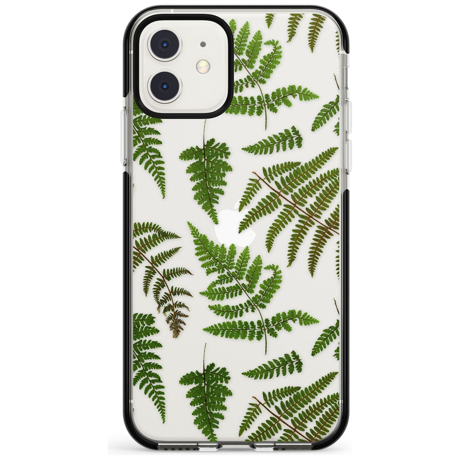 Leafy Ferns iPhone Case  Black Impact Phone Case - Case Warehouse