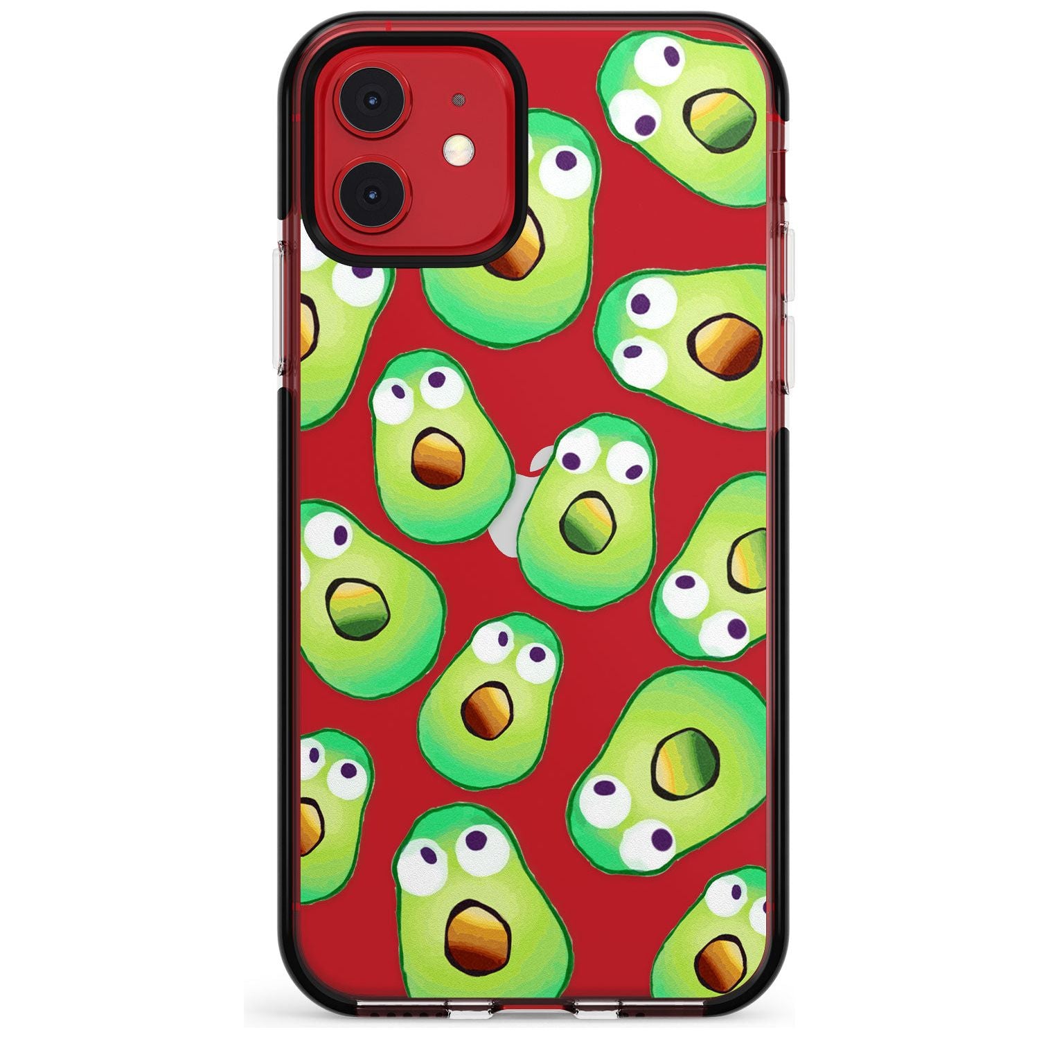 Shocked Avocados Black Impact Phone Case for iPhone 11 Pro Max