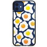 Fried Egg Pattern Black Impact Phone Case for iPhone 11 Pro Max