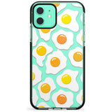 Fried Egg Pattern Black Impact Phone Case for iPhone 11 Pro Max