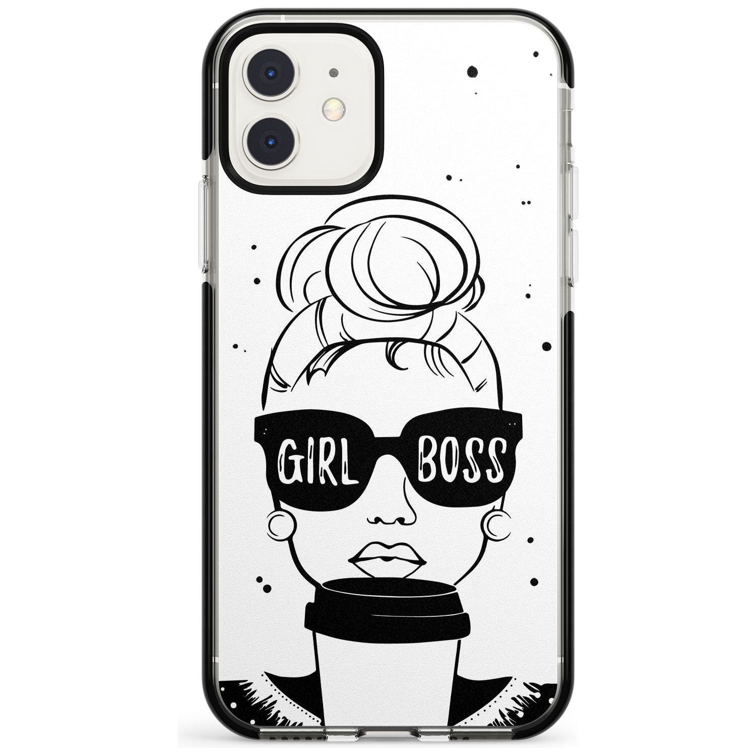 Girl Boss Black Impact Phone Case for iPhone 11 Pro Max