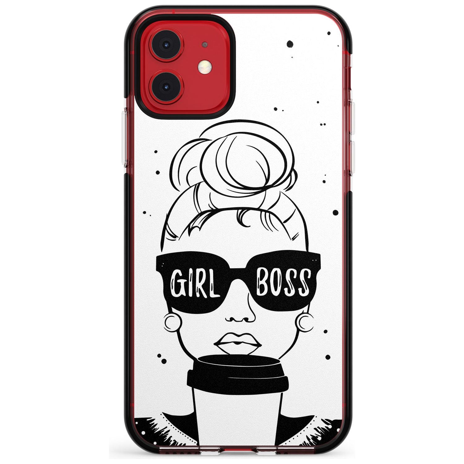 Girl Boss Black Impact Phone Case for iPhone 11 Pro Max