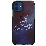 Floating Moon Above Hand Pink Fade Impact Phone Case for iPhone 11 Pro Max