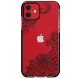 Black Henna Botanicals Black Impact Phone Case for iPhone 11 Pro Max