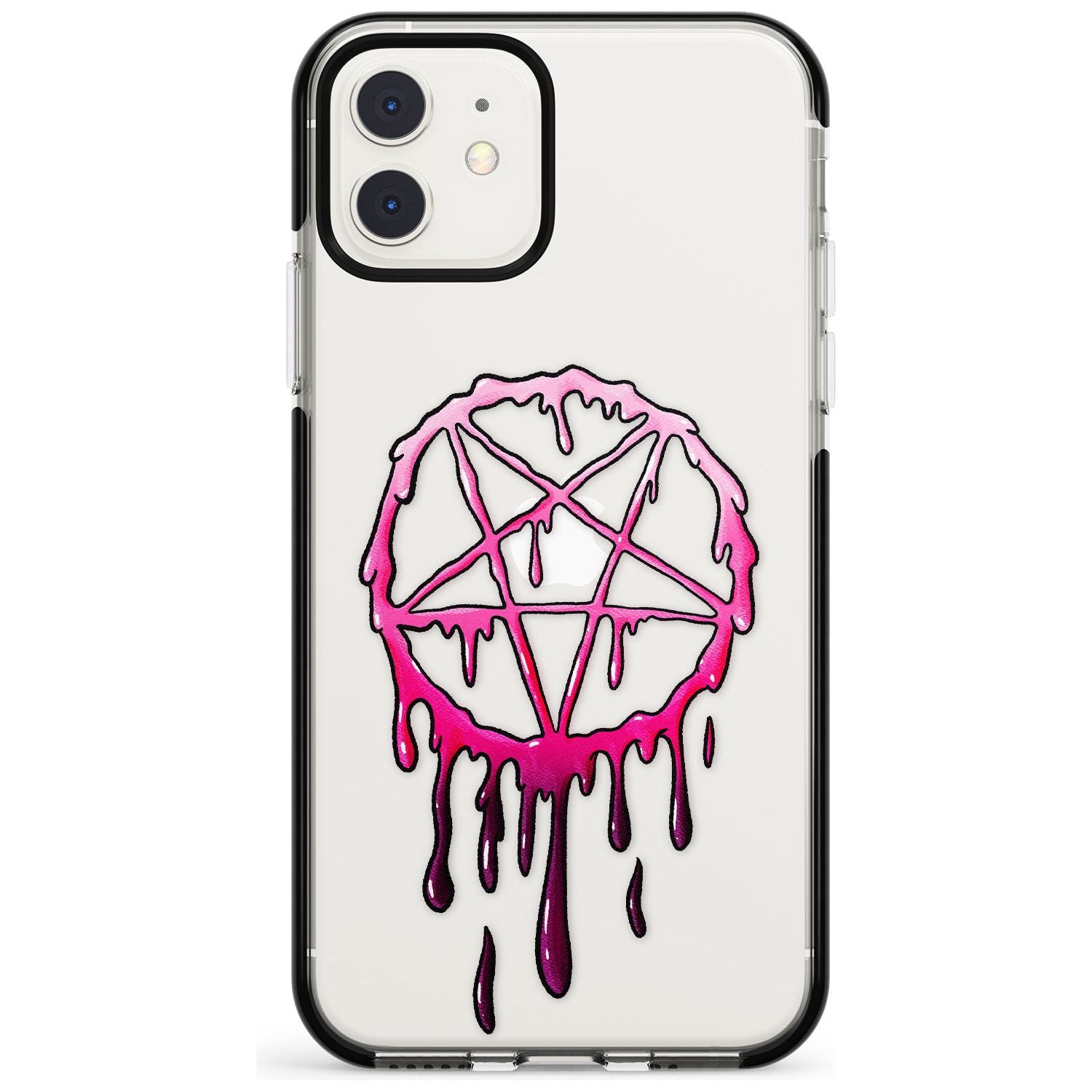 Pentagram of Blood Black Impact Phone Case for iPhone 11 Pro Max