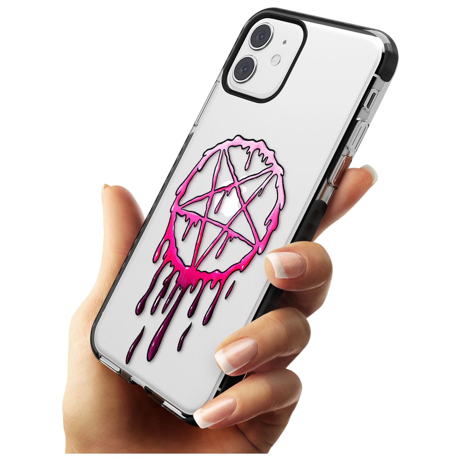 Pentagram of Blood Black Impact Phone Case for iPhone 11 Pro Max
