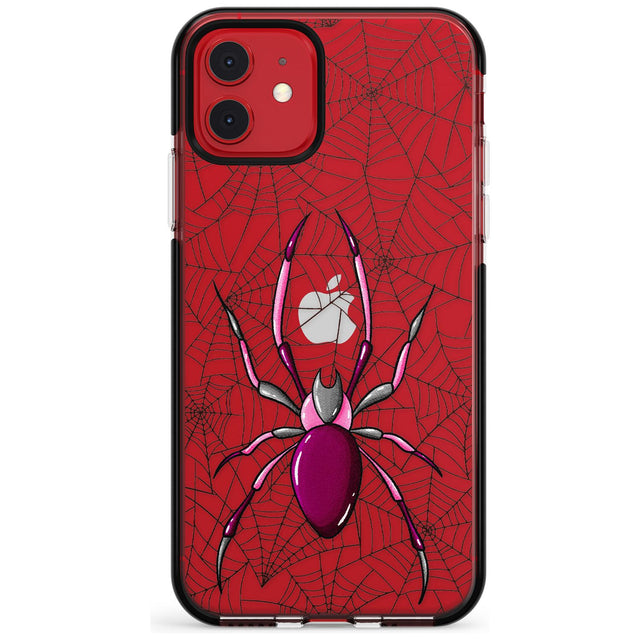Arachnophobia Black Impact Phone Case for iPhone 11 Pro Max