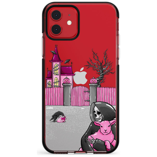 Left With My Heart Black Impact Phone Case for iPhone 11 Pro Max