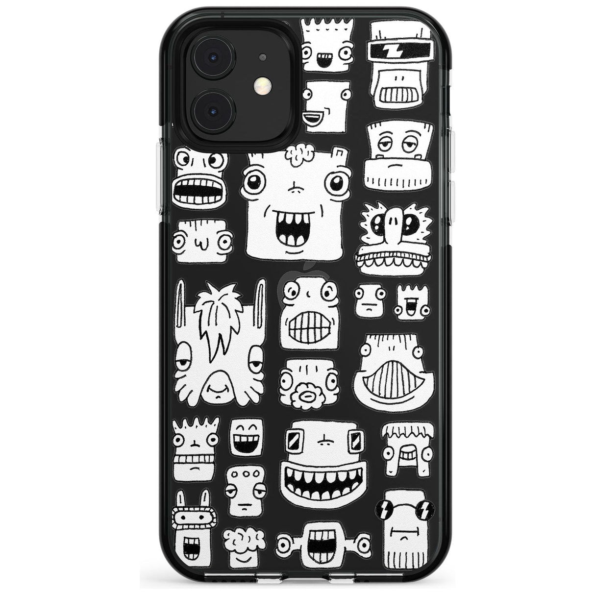 Burst Heads Black Impact Phone Case for iPhone 11 Pro Max