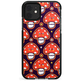 Mushroom Kawaii Pattern Black Impact Phone Case for iPhone 11 Pro Max