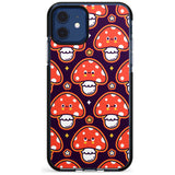 Mushroom Kawaii Pattern Black Impact Phone Case for iPhone 11 Pro Max