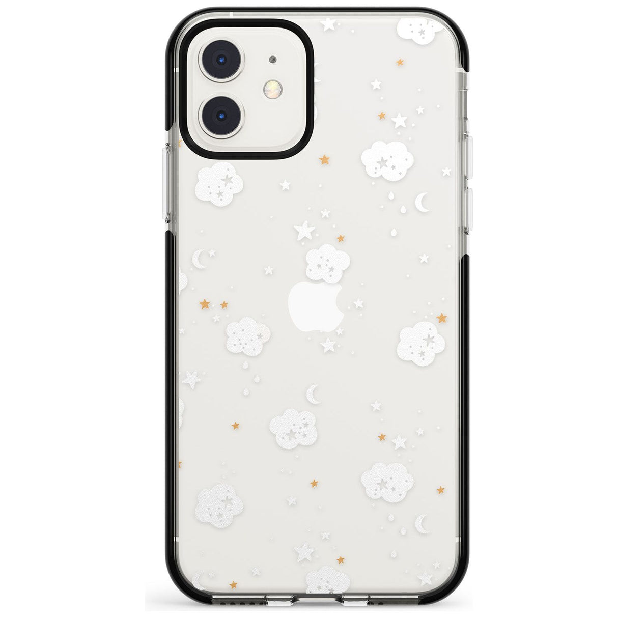 Stars & Clouds Pink Fade Impact Phone Case for iPhone 11 Pro Max