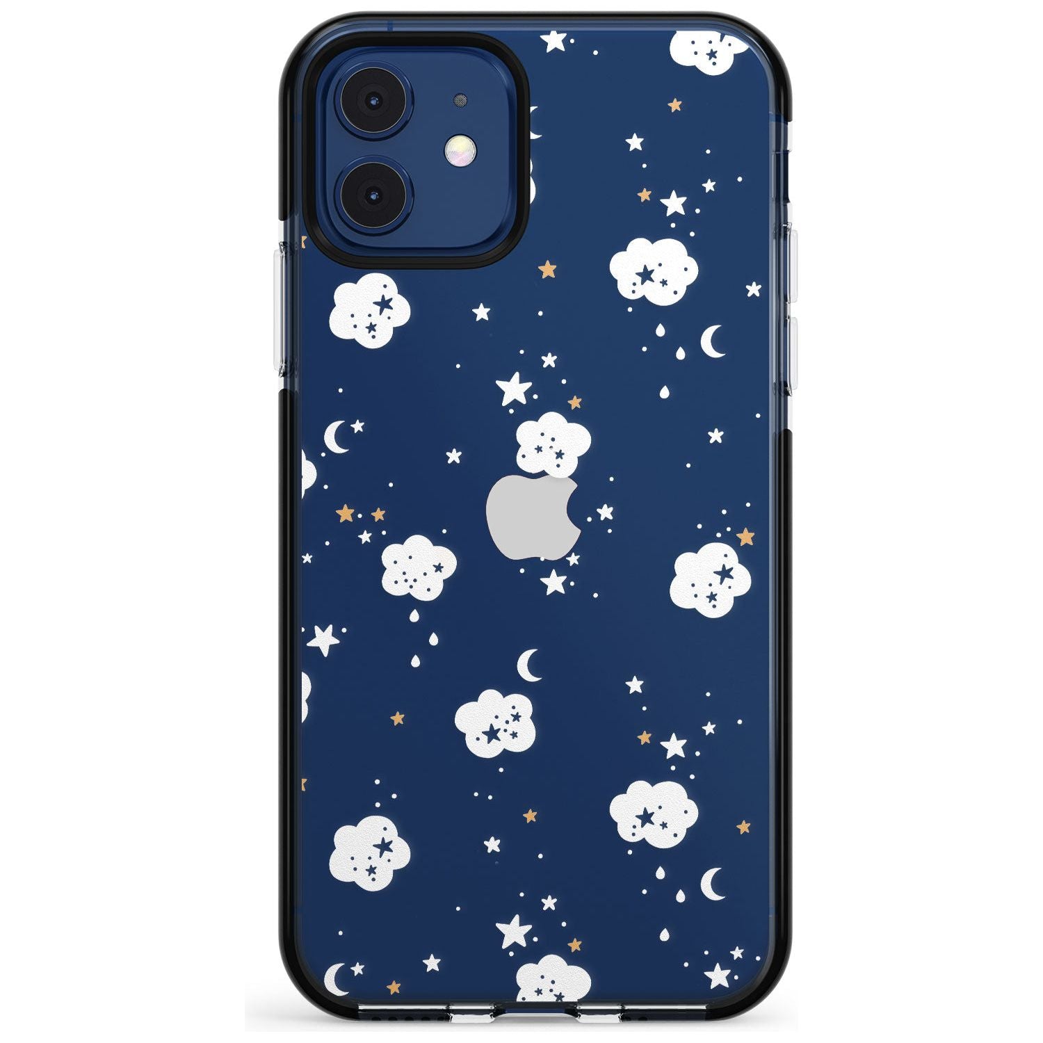 Stars & Clouds Pink Fade Impact Phone Case for iPhone 11 Pro Max